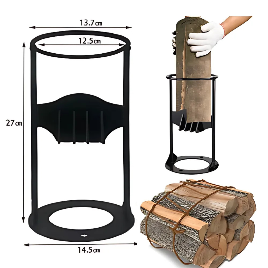 WoodSplitter - Portable Cast Iron Firewood Splitter
