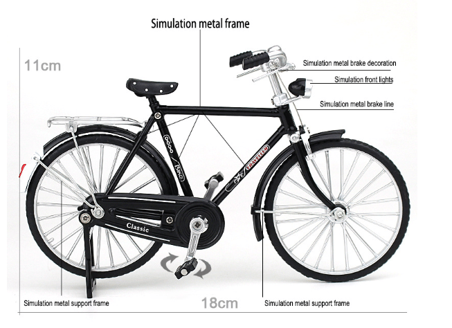 Kletshuts™ Bicycle - Do-It-Yourself Bicycle Model Scale Toy