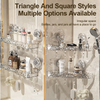 GlideHold® StorageRack: Luxurious No-Drill Organizer Storage Rack