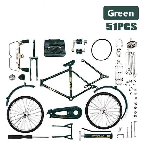 Kletshuts™ Bicycle - Do-It-Yourself Bicycle Model Scale Toy