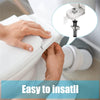 Globetrek° ToiletBolt 1+1 Set FREE: Heavy Duty Toilet Seat Locking Bolt And Screws Kit