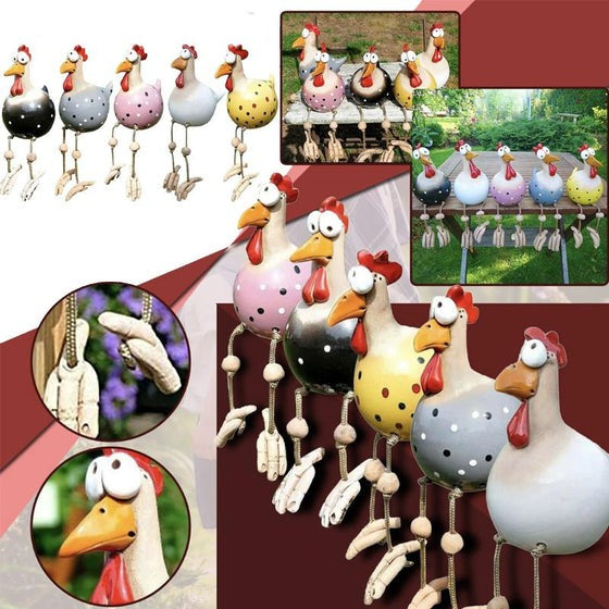 RoosterDecor - Rooster Ornament Garden Decoration