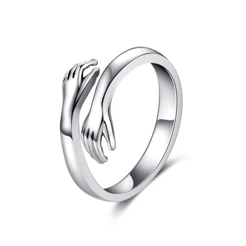 Jewelance™ HugRing: Adjustable Hugging Style Promise Ring