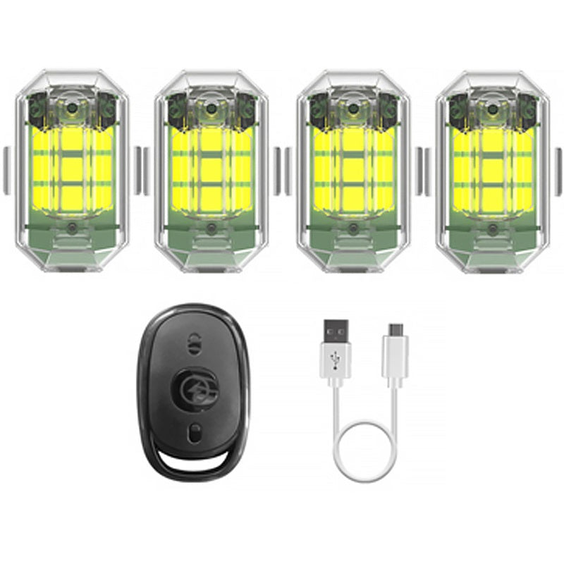Ledsen™ FlashingLight: Wireless Remote Controlled LED Flashing Light