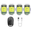 Ledsen™ FlashingLight: Wireless Remote Controlled LED Flashing Light