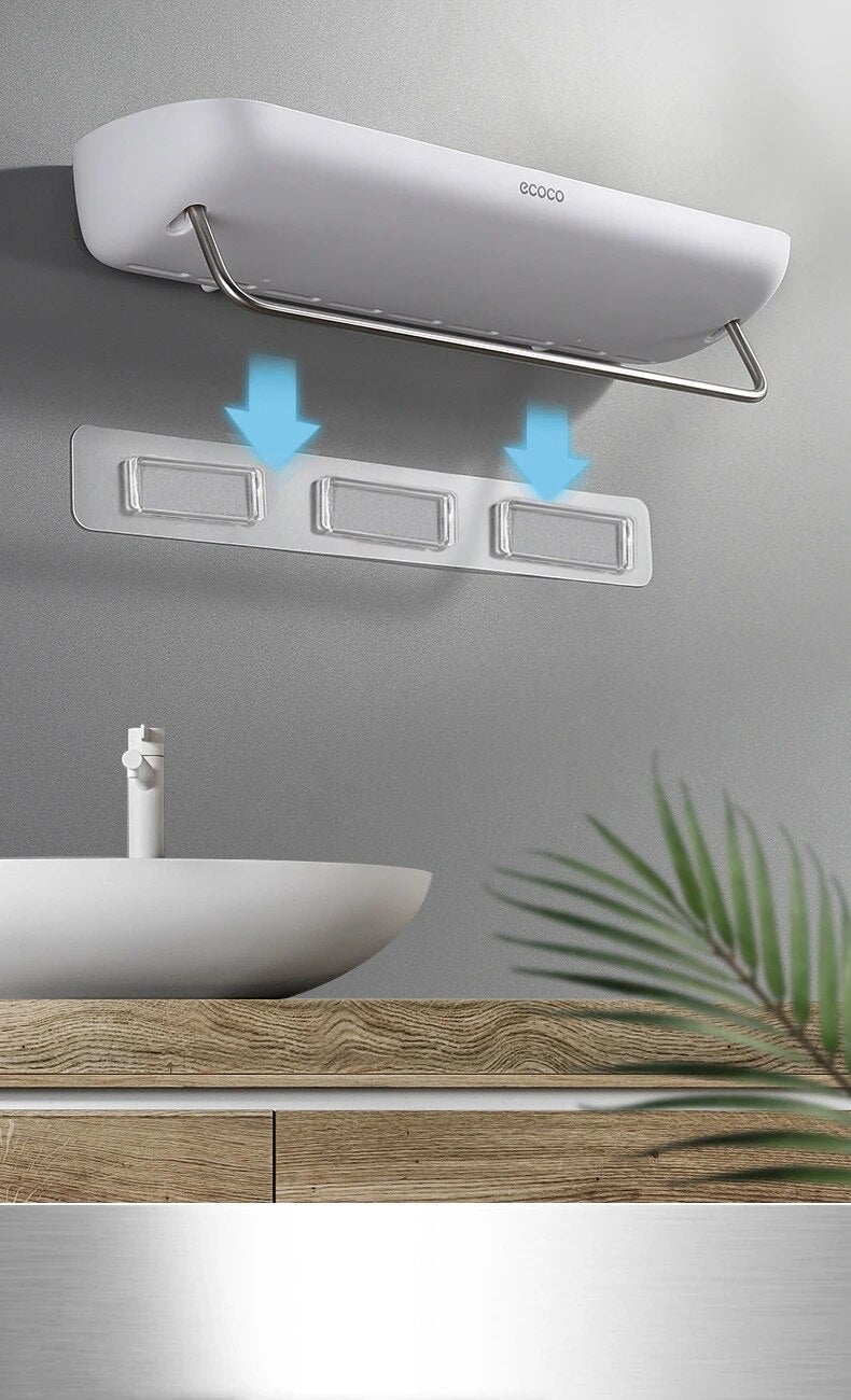 GlideHold® MountShelf - Easy Mount Storage Shelf