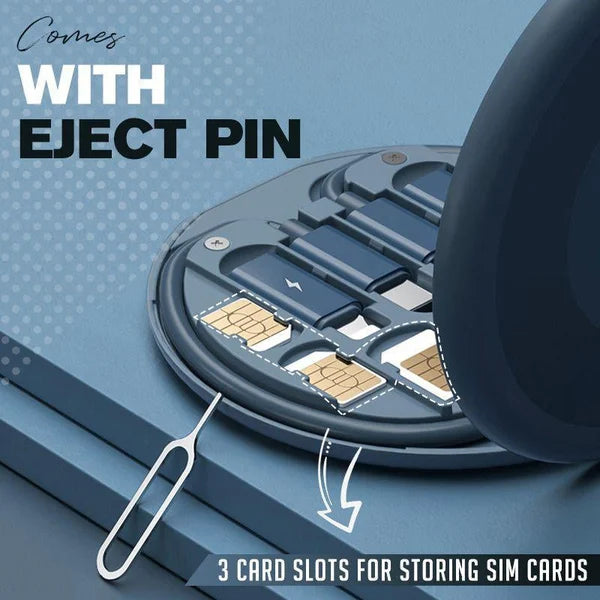 CableCase: 9-in-1 Cable Compact Organizer