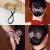Rose® HairTie 1+1 FREE: Stylish Hair Tie Elegant Vintage Crystal Ponytail Twist Holder