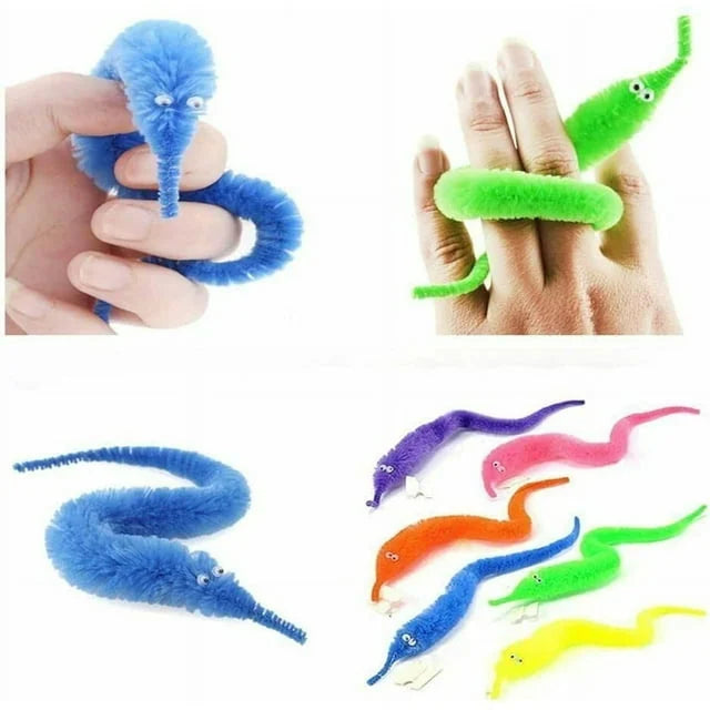 Kletshuts™ TwistyWorm - Rainbow Magic Twisty Worm
