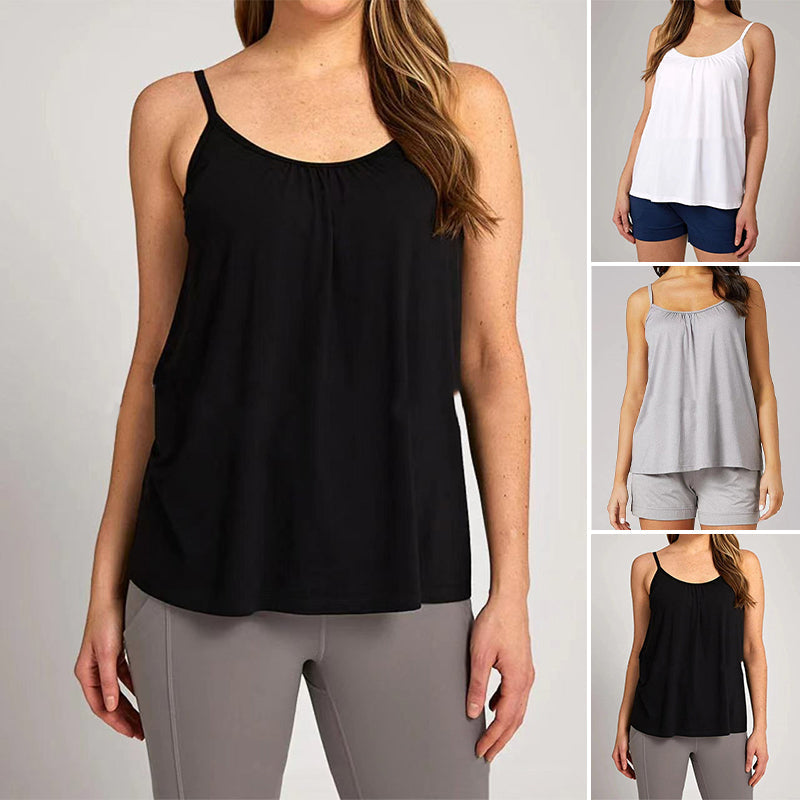 Icone™ PaddedTank: Women's Loose Fit Padded Tank Top