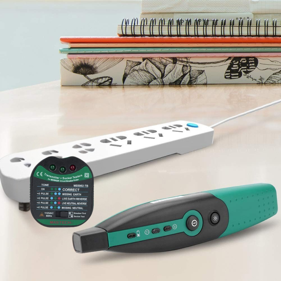 FuseFinder – Fuse Breaker And Socket Tester With Flashlight