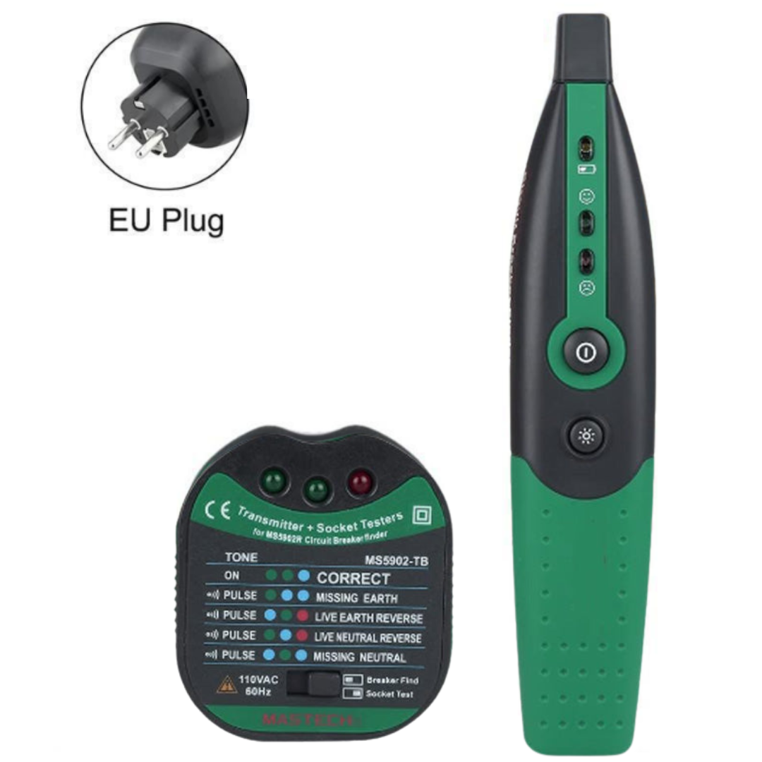 FuseFinder – Fuse Breaker And Socket Tester With Flashlight