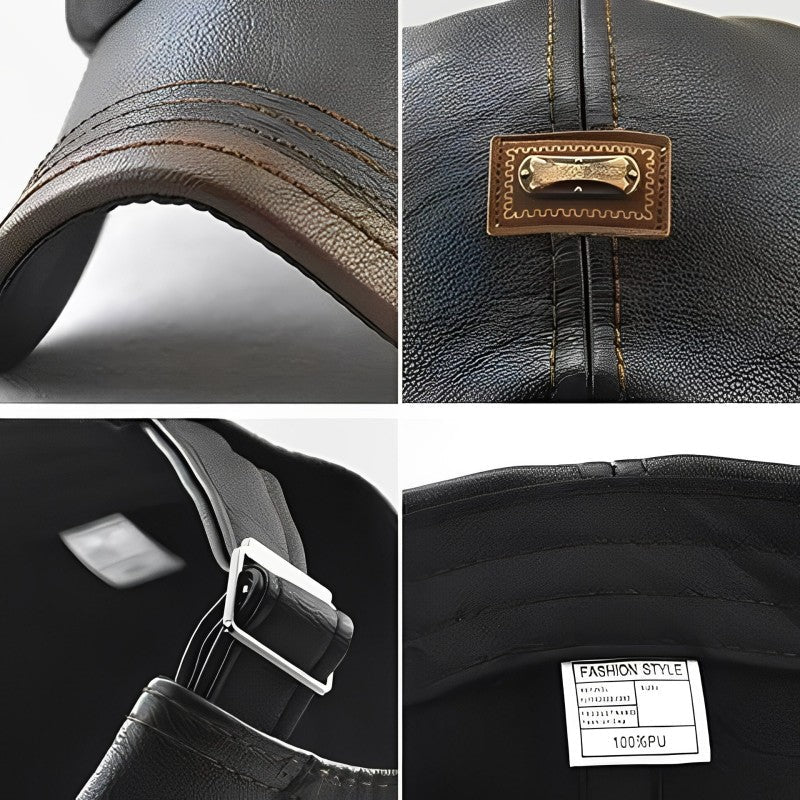 Icone™ EliteHat - High Quality Trendy Leather Beret