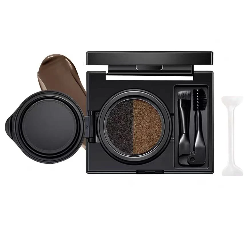 EyeStamp 1+1 FREE - Double Color Eyeliner And Eyebrow Cream Stamp Set
