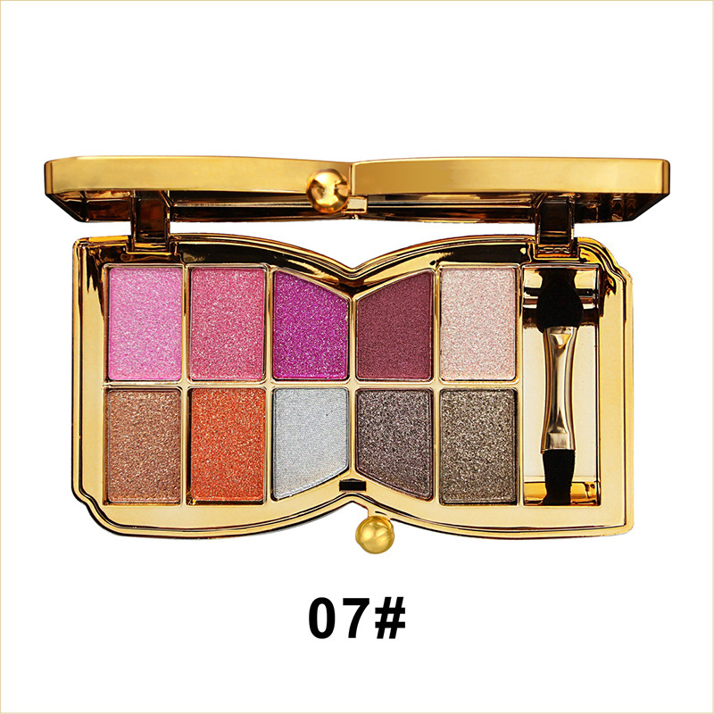 GlitterEyeshadow 1+1 FREE: Shiny Glitter Shade Eyeshadow Palette