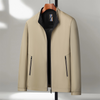Icone™ CasualJacket: Standing Collar Casual Zipper Jacket For Men