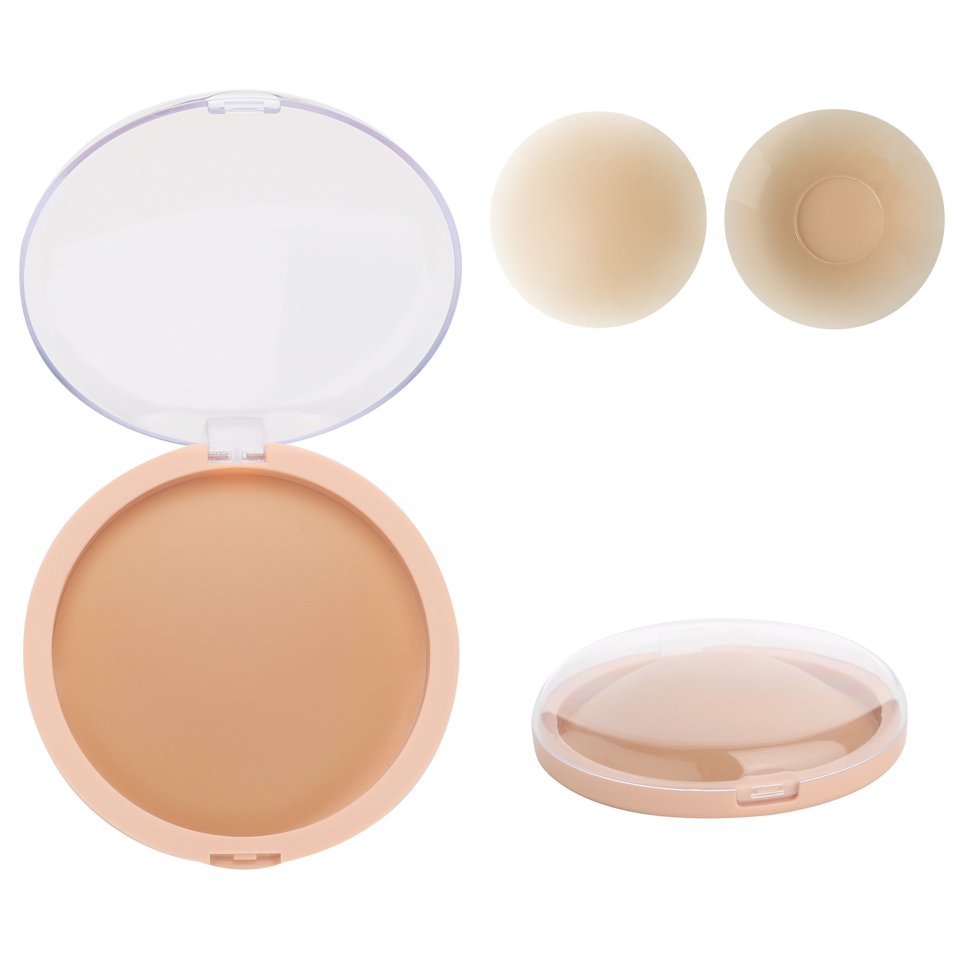 Icone™ NippleCover 1+1 FREE: Thin Matte Silicone Adhesive Nipple Covers
