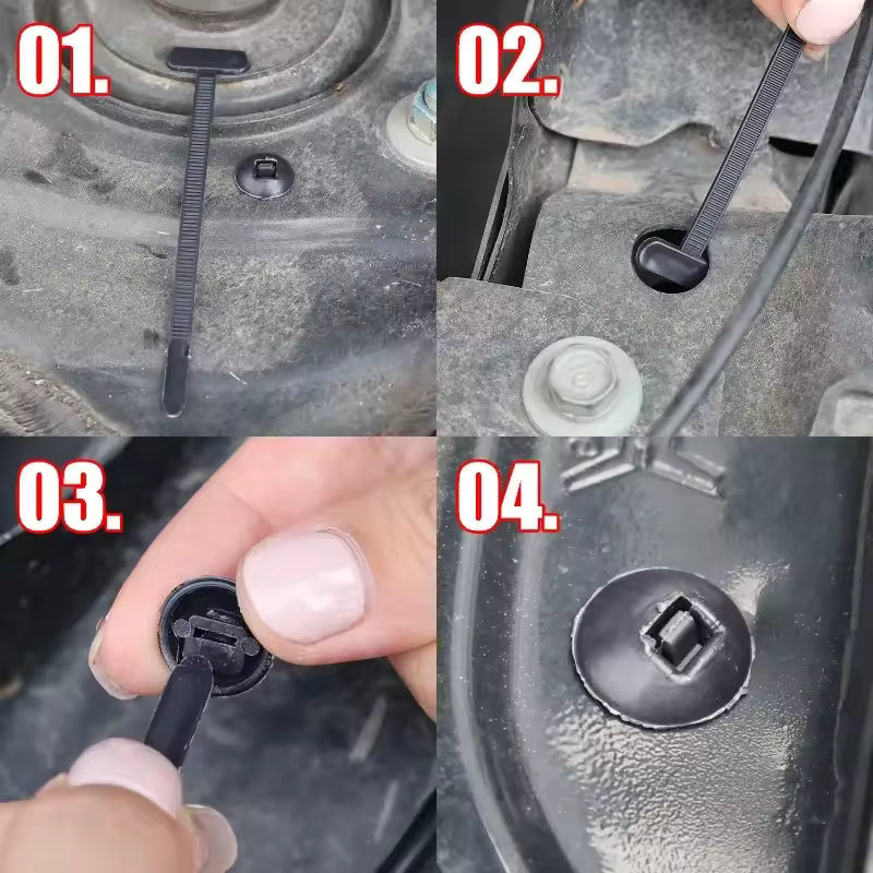 CableTies: Easy Universal Buckle Cable Ties