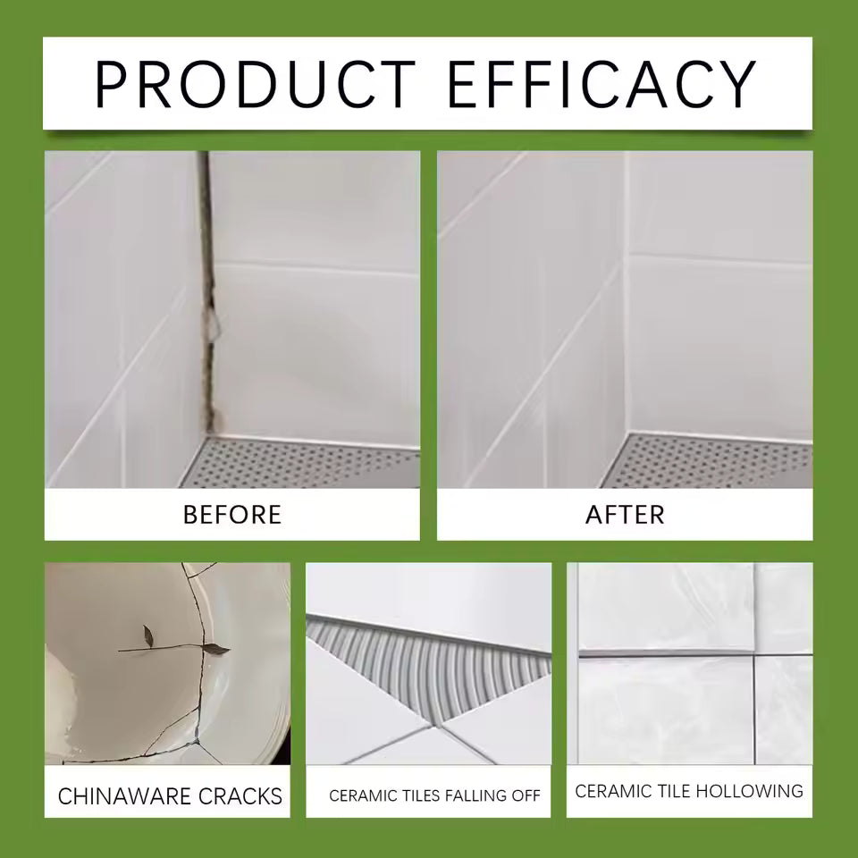 TileGlue: Durable Waterproof Glue For Floor Tile Repairs