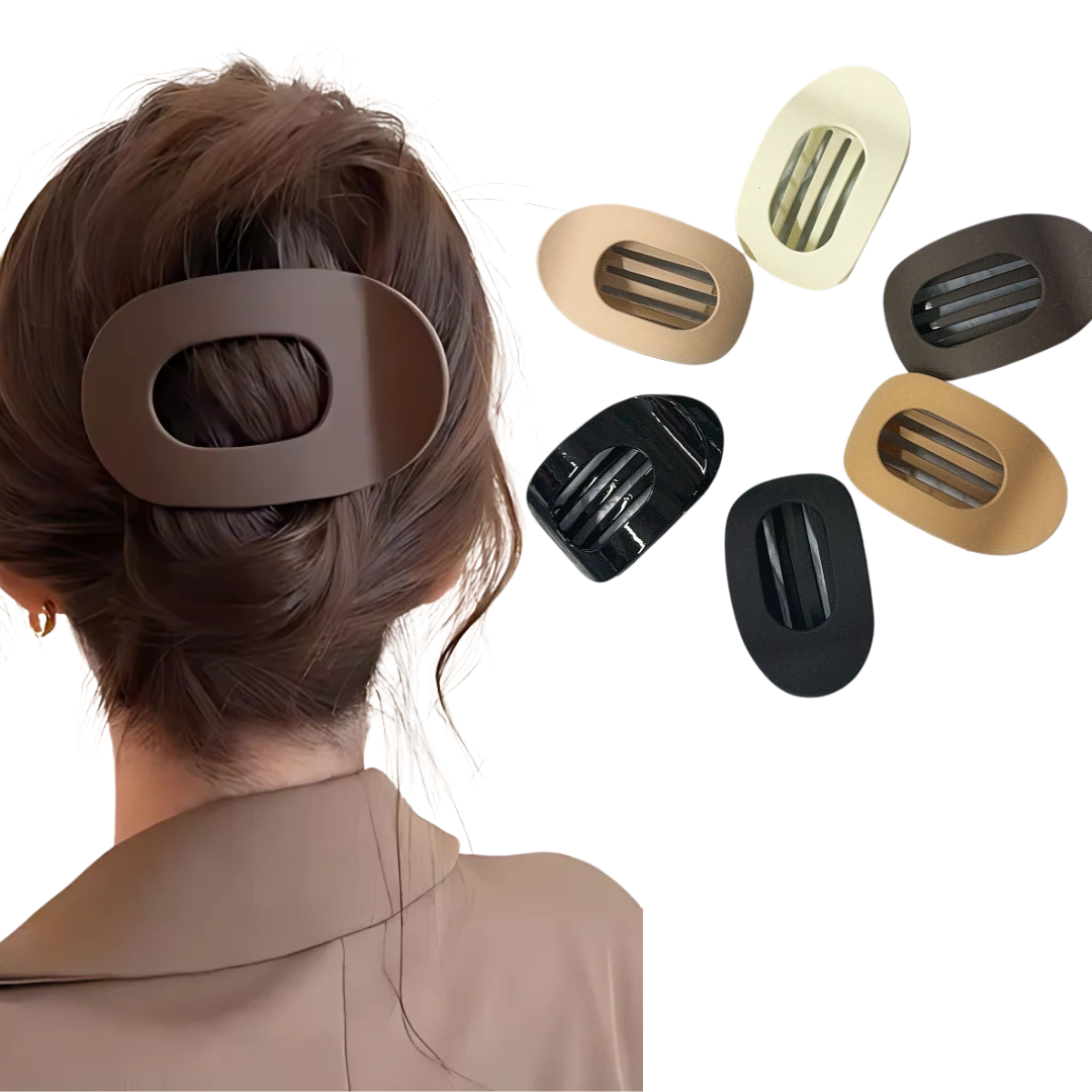 FlatClip: Comfortable Slim Flat Hair Clip For Women
