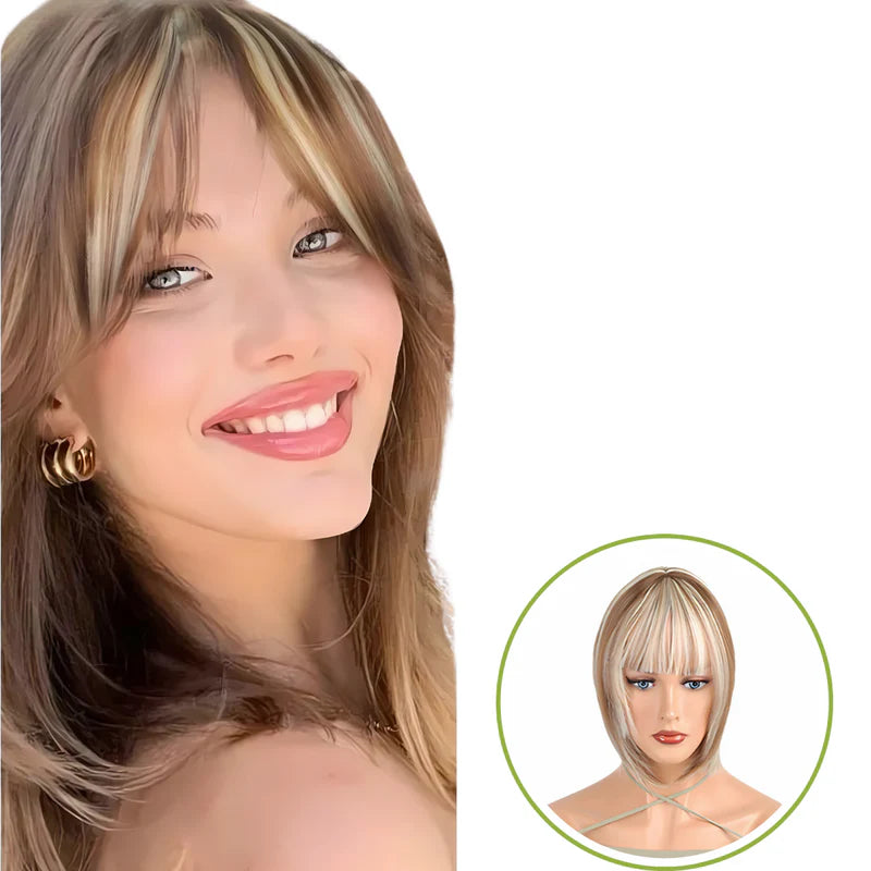 Rose® WigBangs 1+1 FREE: Seamless Wig Natural Looking Hair Bangs Extensions