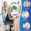 SeatRelief - Memory Foam Coccyx Relief Seat Cushion