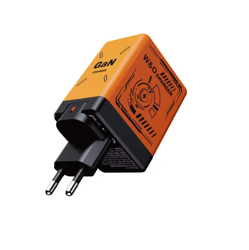 DualCharger: Fast Charging Dual Retractable Cable Travel Charger