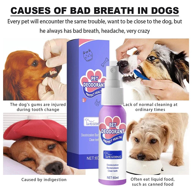 DogCatFri™ PetSpray: Pet Breath Freshener Spray