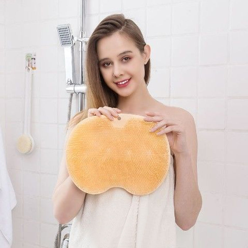 ScrubMat 1+1 FREE: Non-Slip Shower Scrub Mat Full-Body Exfoliating Brush