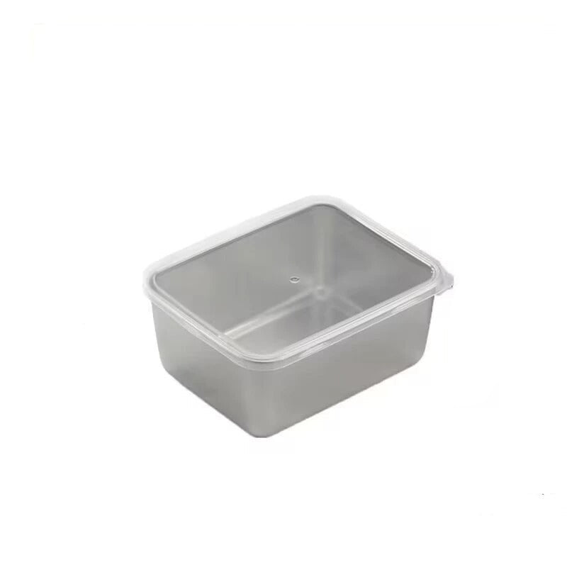 Globetrek° FreshSeal - Stainless Steel Square Storage Pan With Lid