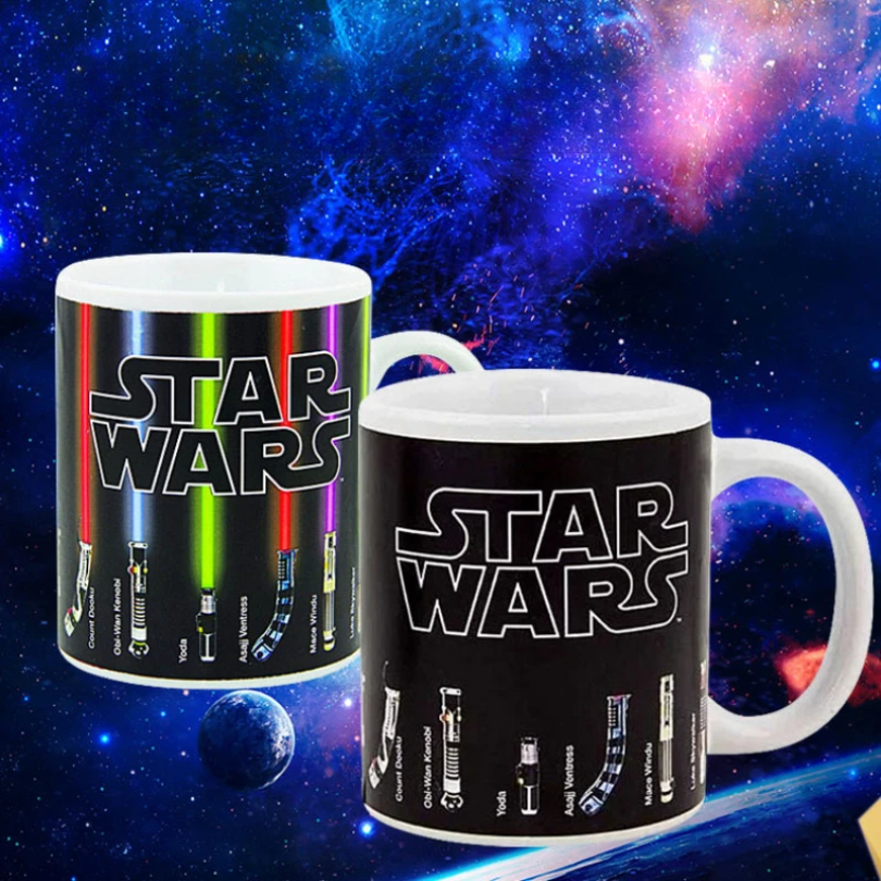 MagicMug: Magical Heat Sensitive Lightsaber Transformation Mug