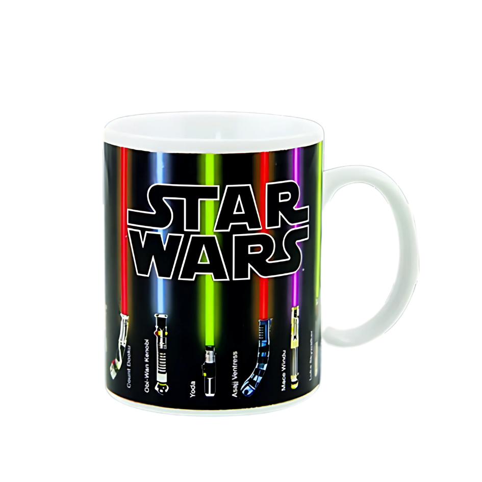 MagicMug: Magical Heat Sensitive Lightsaber Transformation Mug