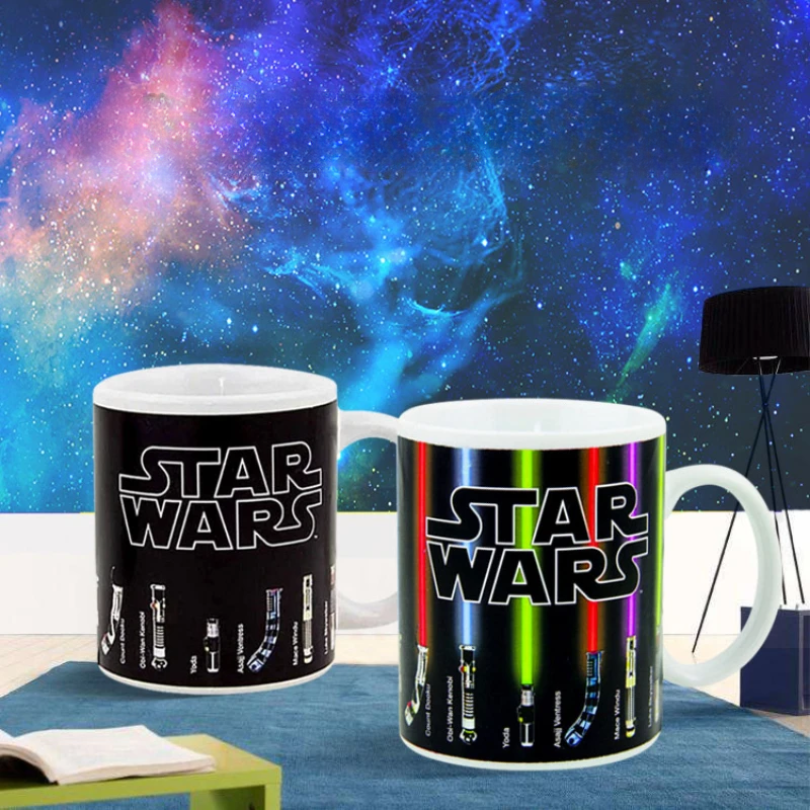 MagicMug: Magical Heat Sensitive Lightsaber Transformation Mug