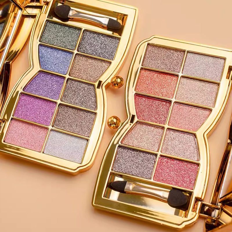 GlitterEyeshadow 1+1 FREE: Shiny Glitter Shade Eyeshadow Palette