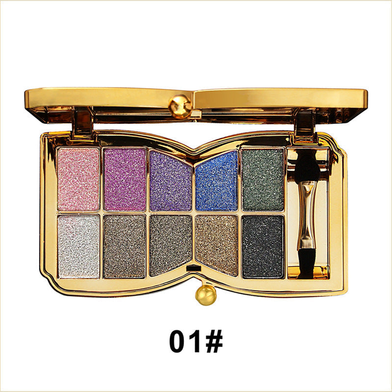GlitterEyeshadow 1+1 FREE: Shiny Glitter Shade Eyeshadow Palette