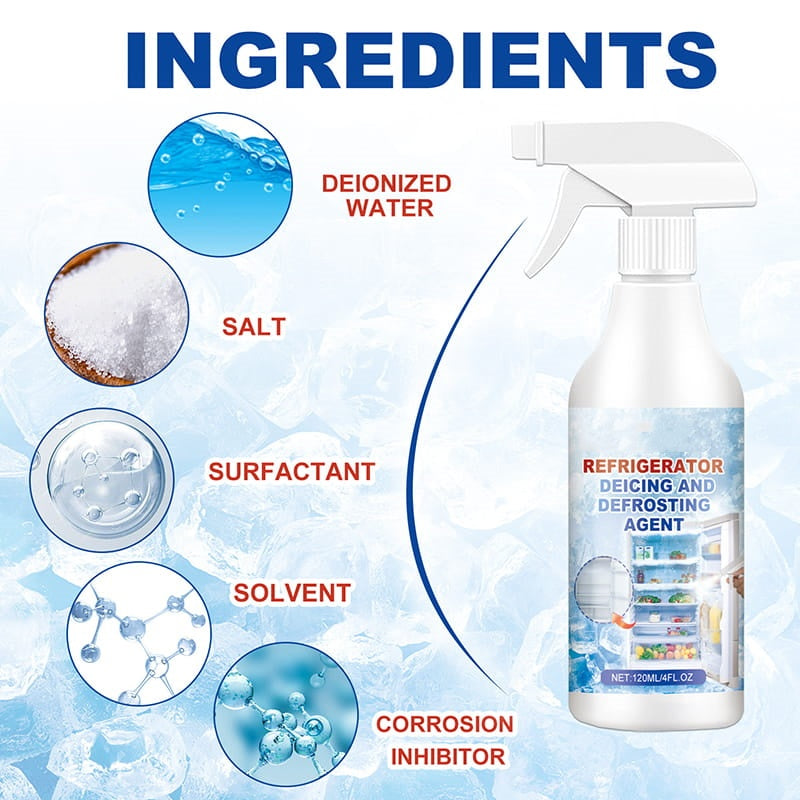 Globetrek° DefrostingSpray: Safe And Effective Fridge Defroster Spray