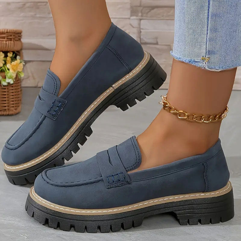 Happy™ WomenShoes: Thick Sole Loafers For Women