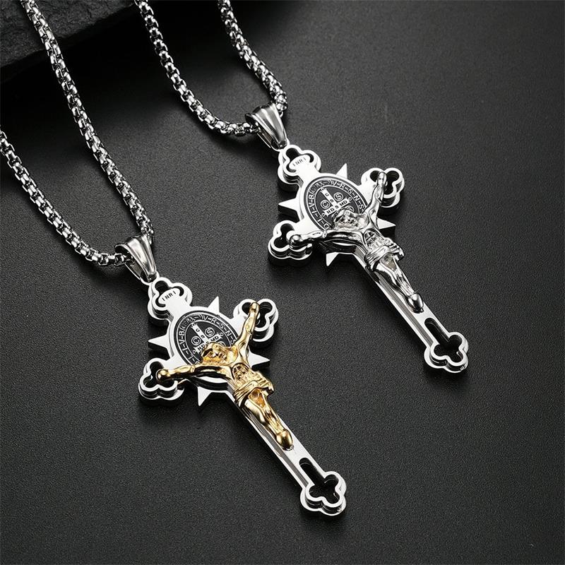 Jewelance™ CrossProtection 1+1 FREE: Spiritual Protection Cross Pendant Necklace With Gift Box