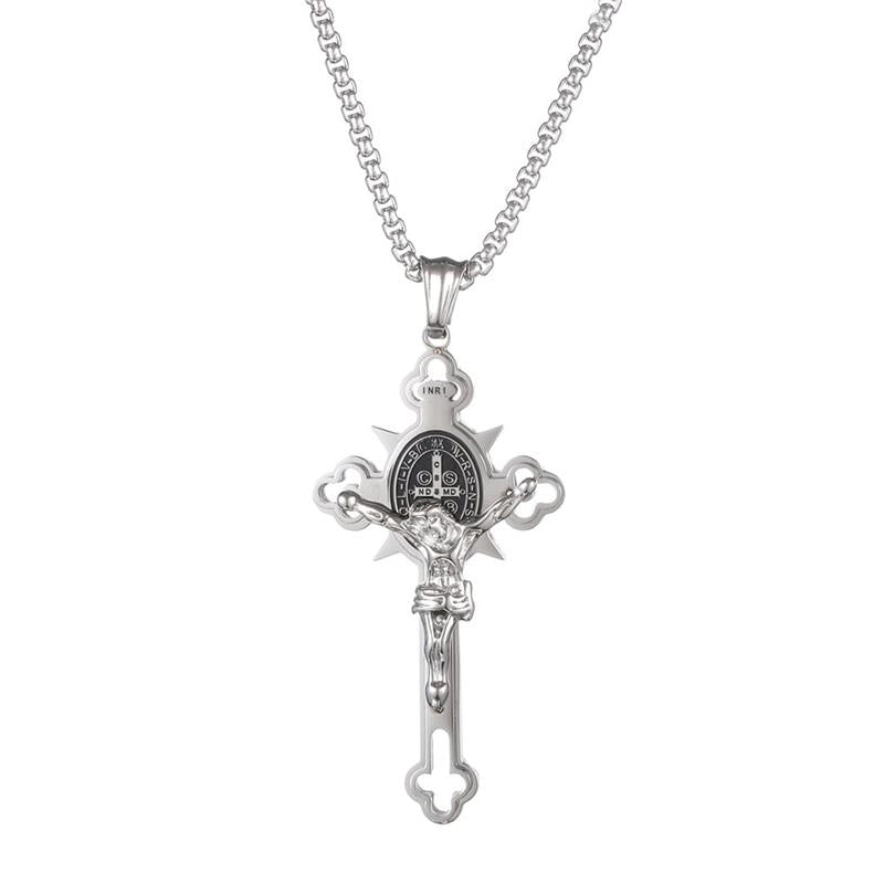 Jewelance™ CrossProtection 1+1 FREE: Spiritual Protection Cross Pendant Necklace With Gift Box