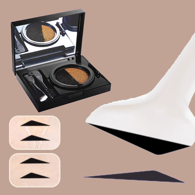 EyeStamp 1+1 FREE - Double Color Eyeliner And Eyebrow Cream Stamp Set