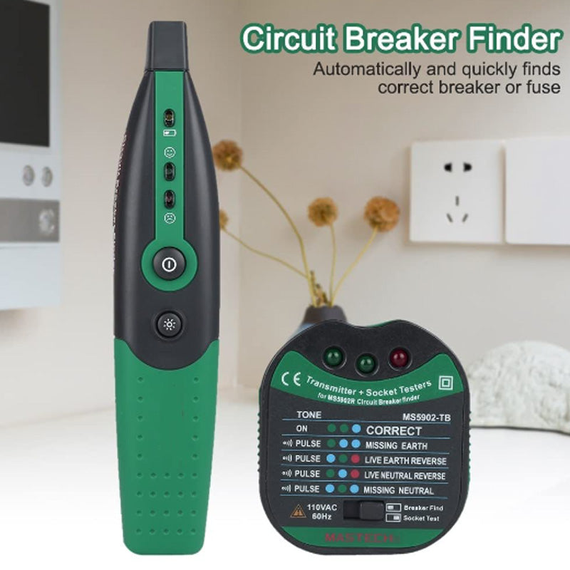 FuseFinder – Fuse Breaker And Socket Tester With Flashlight