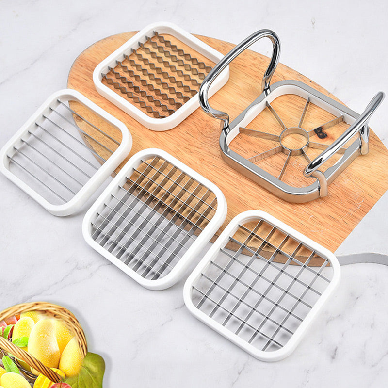 Globetrek° MultiCutter: Multi-Blade Fruit And Food Cutter