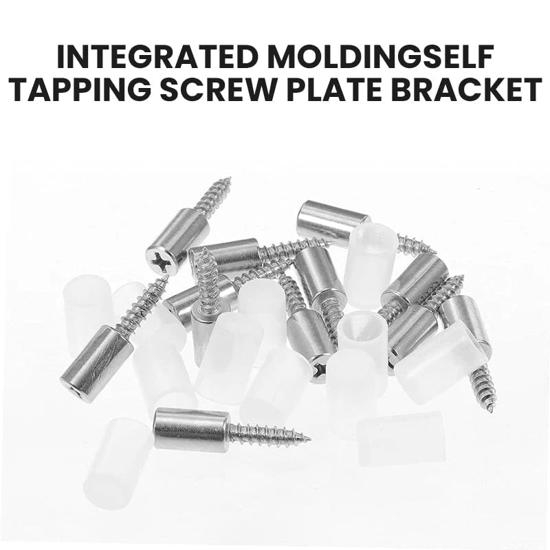 EasyScrew - No Drilling, Easy Screw And Rubber Sleeve Support Set