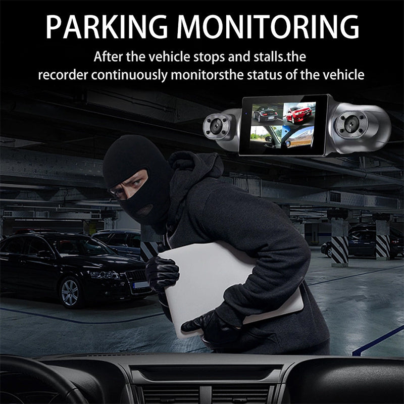 CarRecorder - High Definition 4 Camera Angles Wifi Car Recorder