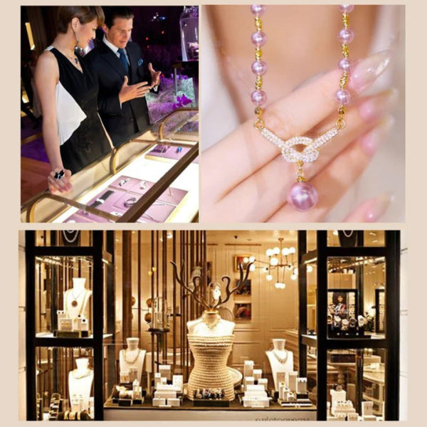 Jewelance™ PearlNecklace 1+1 FREE: Women’s Elegant Pearl Bead Necklace