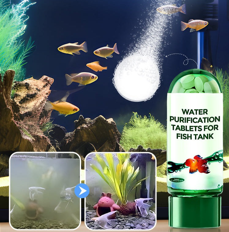 TankPurifier - Fast And Effective Water Cleaner Tablet For Aquarium