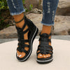 Happy™ SparklingWedge: Stylish Wedge Sandals With Sparkling Rhinestones