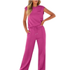 Icone™ StylishSet: Stylish Comfortable Sleeveless Top And Pants Set