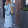 Icone™ FashionSet: Stylish Off-Shoulder Top And Denim Skirt
