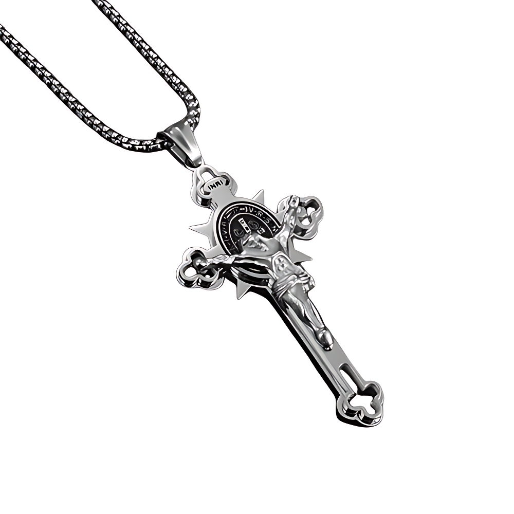 Jewelance™ CrossProtection 1+1 FREE: Spiritual Protection Cross Pendant Necklace With Gift Box